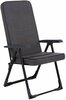 Aiatool Patio Modena Square Black Edition H024-07PB, 72 x 59 x 105 cm, must/hall