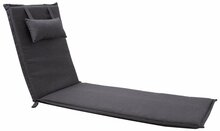 Lamamistooli padi Home4you Wicker, 55 x 195 cm, tumehall