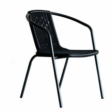 Aiatool Patio Detroit, must, 54 x 56 x 72 cm