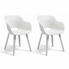 Aiatoolid Keter Akola, 2 tk, 56.7 x 55.2 x 80.1 cm, valge