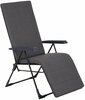 Aiatool Patio Barletta Plus H024-07PB, 81 x 59 x 104 cm, must/grafiit