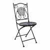 Aiatool Home4you Checker 40103, 51 x 38 x 88 cm, must