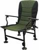 Aiatugitool BESK 9126271 Lounge, 75 x 55 x 75 cm, must/roheline