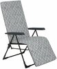 Aiatool Patio Barletta Plus H039-06PB, 81 x 59 x 104 cm, must/hall