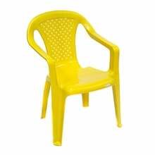 Plastikust laste tool IPAE PROGARDEN BABY ALTEA, kollane, 38 x 38 x 52 cm