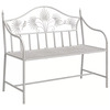 Aiapink valge metall, 104 x 52.5 x 89 cm