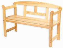 Aiapink Folkland Timber Friiz 130, 125 x 45 x 80 cm, pruun/valge
