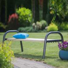 Aiamõõbel Patio Park, 142 cm, pruun/hall