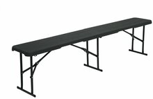 Kokkupandav aiapink Nils Camp NC3404, 183 cm, must/antratsiit