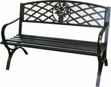 Metallist aiapink BESK 9085431, 127 x 60 x 85 cm, must