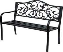 Aiapink Outsunny, 3-kohaline, 127 x 60 x 89 cm, must
