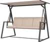 Kiikpink Outsunny Hollywood Swing, 205 x 130 x 175 cm, khaki, kuni 300 kg
