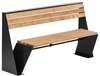 Aiapink DM Grill Linea SL-011, 169 x 56 x 90 cm, pruun/must