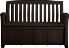 Hoiukast-pink Keter Patio Bench, 233064, 138.6 x 64 x 88 cm, pruun, 227 l