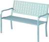 Aiapink Outsunny, 127 x 63 x 85 cm, sinine, kandevõime kuni 240 kg