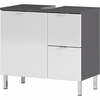 Valamukapp Germania Mauresa 8529, 60 cm, tumehall/valge