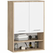 Vannitoakapp Akord Fin H934 W64, 30.5 x 64.2 x 93.6 cm, pruun/valge