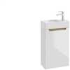 Vannitoakapp Deftrans Stilla, 28.9 x 40.5 x 69 cm, valge