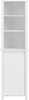Vannitoakapp Sobuy BZR102-W, 45 x 35 x 171 cm, valge