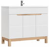 Vannitoakapp Comad BALI WHITE 825-100 CM FSC, valge