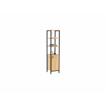 Vannitoakapp Kalune Design Derin, 34 x 38 x 161.8 cm, antratsiit/tamm