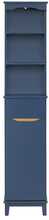 Vannitoakapp Sobuy BZR112-B, 35 x 30 x 170 cm, sinine