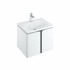 Valamukapp Ravak SD Balance 600, valge/grafiit