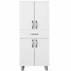Vannitoakapp Kalune Design Arizona 4, 31.5 x 59.4 x 140 cm, valge