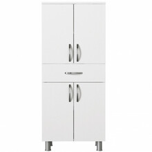 Vannitoakapp Kalune Design Arizona 4, 31.5 x 59.4 x 140 cm, valge