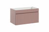 Vannitoa kapp Comad ICONIC ROSE 82-80-E-1S, roosa
