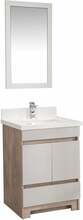 Vannitoakomplekt Kalune Design Echo 24, 54 x 60 x 86 cm, tamm