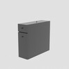 Vannitoakapp Kalune Design Calencia, 60 x 55 cm, antratsiit