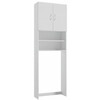 Vannitoakapp DEFRA PIK B60, 64 x 189 x 25 cm, valge