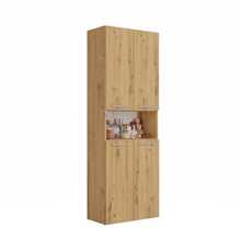 Vannitoakapp Top E Shop Nel DK 1K, 30 x 60 x 174 cm, pruun