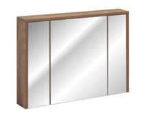 Vannitoakapp peegliga COMAD HAMPTON CONCRETE 84-100, 75 x 100 x 16 cm, tamm