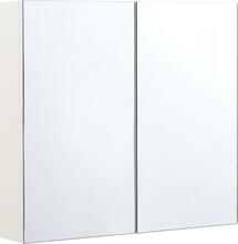Peegelkapp Beliani Navarra, 14 x 70 x 80 cm, valge
