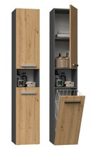 Vannitoakapp Topeshop NEL III, pruun