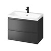 Vannitoakapp Cersanit Moduo 80, 44.7 x 79.5 x 62 cm, antratsiit