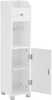 Vannitoakapp Vasagle, 20 x 18 x 76.7 cm, valge