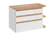 Vannitoakapp Comad PLATINUM 820 FSC, valge/pruun