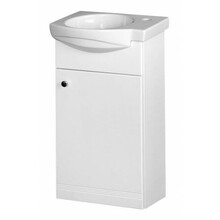 Vannitoakapp Riva SA40, 21.4 x 36.5 x 65 cm, valge