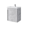 Vannitoakapp Riva WTU-50BT-PM, 35.8 x 45.5 x 54 cm, hall