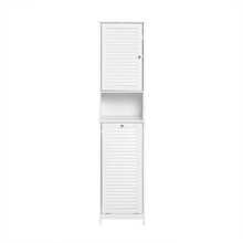 Vannitoa kõrge kapp Sobuy BZR124-W, 40 x 38 x 170 cm, valge