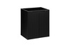 Aluskap Comad Nova Black D2 82-50-2D, 50 cm, must matt
