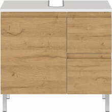 Valamu aluskapp Germania Torrance, 60x56 cm, valge