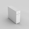 Vannitoakapp Kalune Design Calencia, 60 x 55 cm, valge