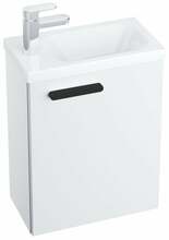 Valamukapp Ravak SD Chrome II 400, 22 x 40 x 50 cm, valge/must