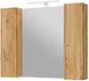Peeglikapp Euroliux Bronx MC-100, riputatav, pruun