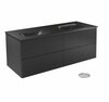 Vannitoakapp Besco Akya Classic, 52.5 x 131 x 50.7 cm, hall/kroom/grafiit