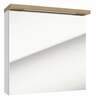 Peegelkapp Deftrans Stilla E60 LED, 20 x 60 x 60 cm, tamm/valge